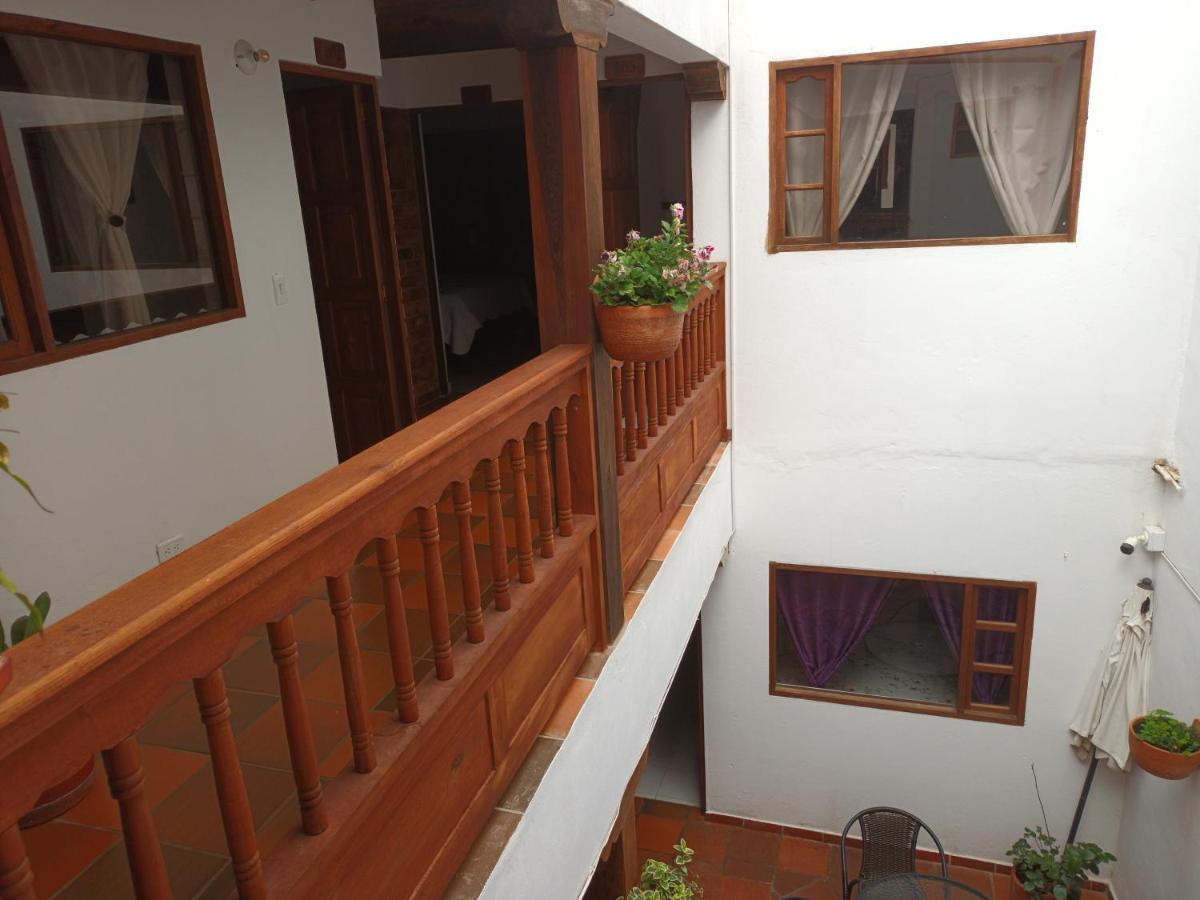 Cemandy Hostal Villa de Leyva Eksteriør bilde