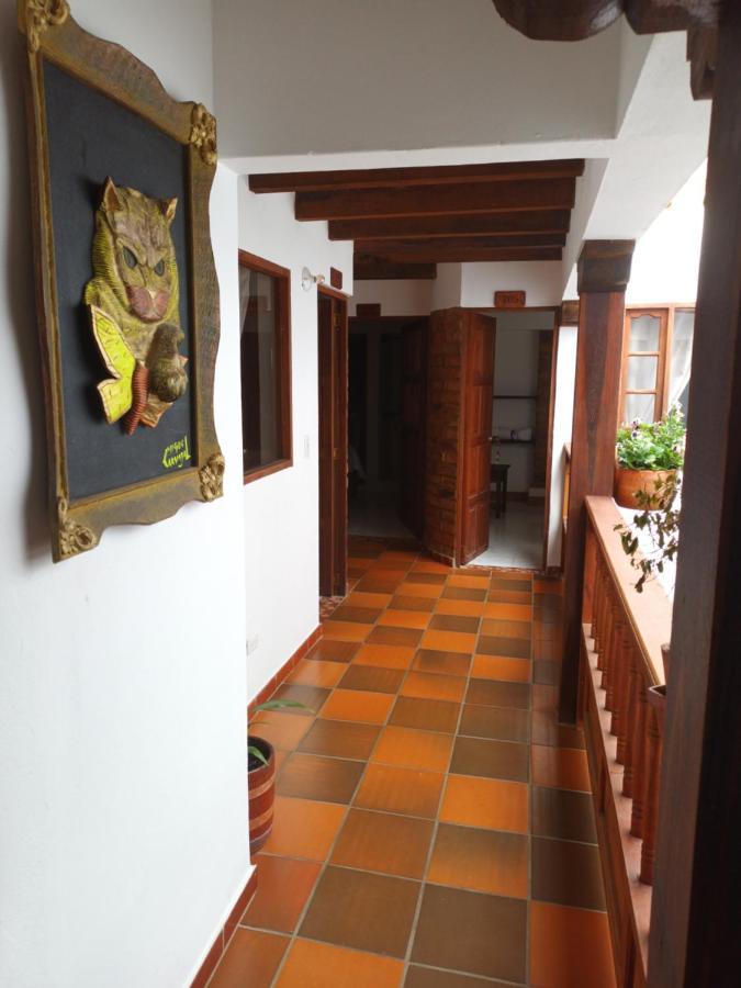 Cemandy Hostal Villa de Leyva Eksteriør bilde