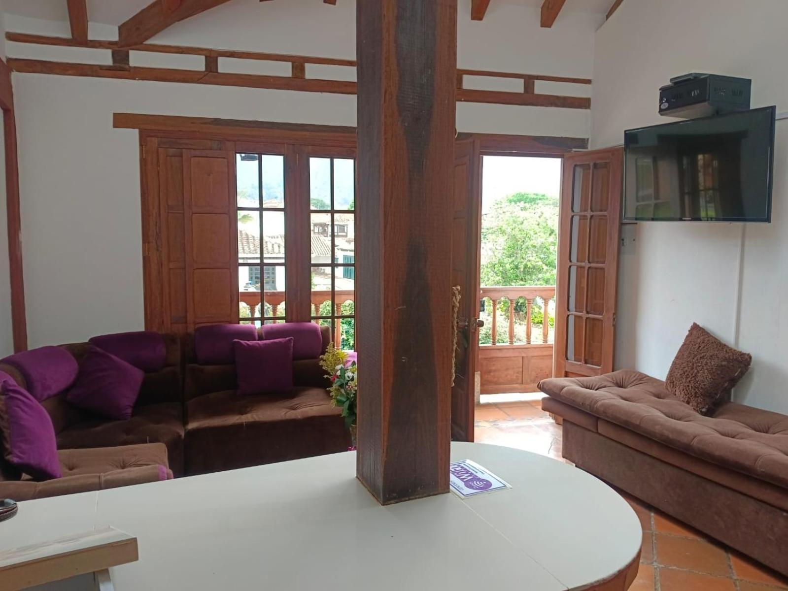 Cemandy Hostal Villa de Leyva Eksteriør bilde