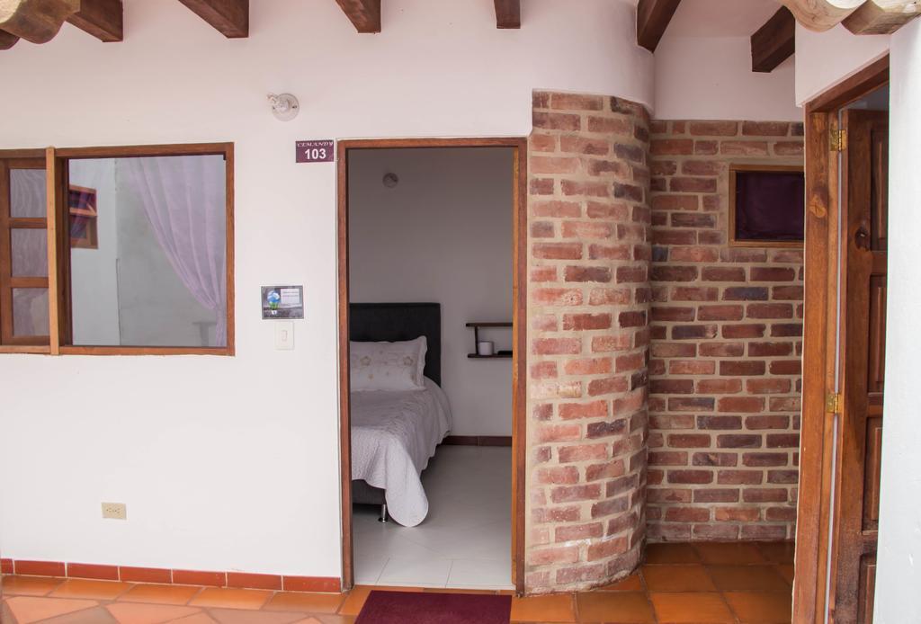 Cemandy Hostal Villa de Leyva Eksteriør bilde